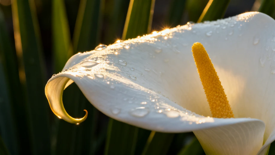 The Secret Superpower Hidden in Every Calla Lily's Curved Bloom