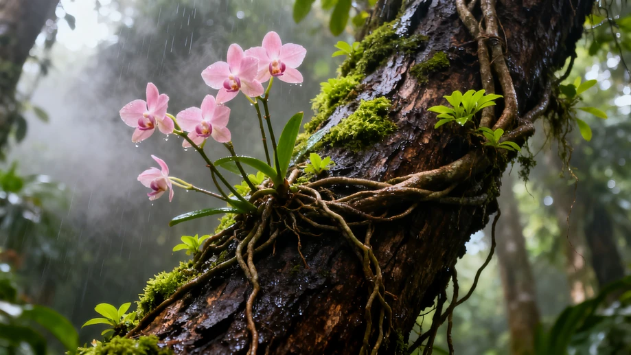 Have You Ever Wondered Why Most Tropical Wild Orchids Never Root In The Dark Rainforest Floor Dirt?