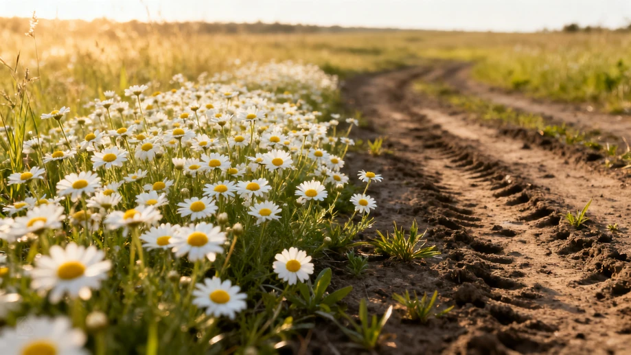 Have You Ever Wondered Why Common Chamomile Blooms Even Denser After It Gets Crushed Under Uncontrolled Heavy Foot Traffic