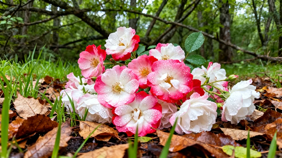 Wait a second, wild and cultivated rose species do not actually thrive under full all-day direct sunlight as most casual gardeners assume