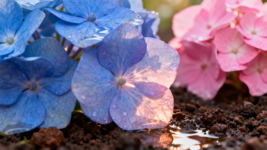 The Magical Chemistry That Turns Hydrangeas Pink or Blue