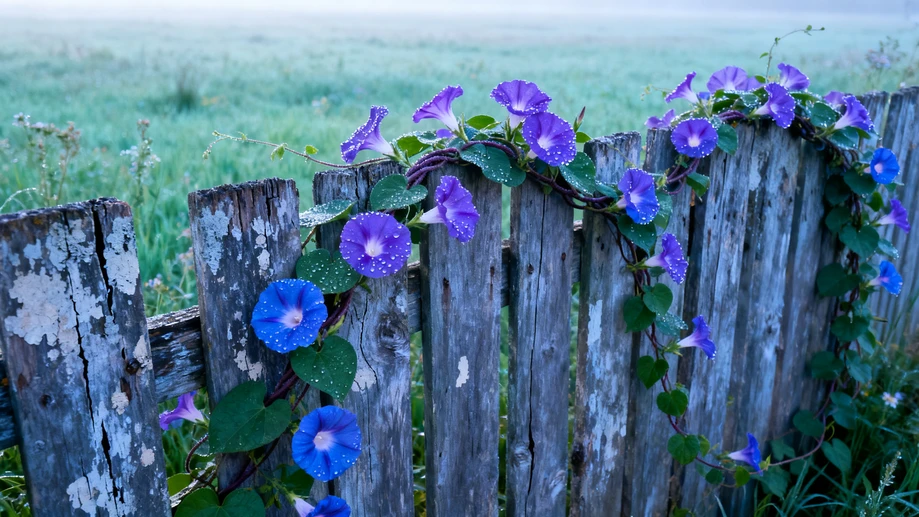 Wait, Did You Know That Wild Morning Glories Always Twist Counterclockwise When They Climb Up Nearby Structures?