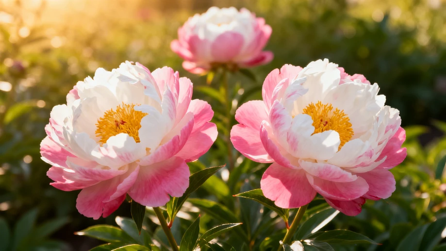 The Peony's Bloom Reveals Nature's Perfect Symmetry