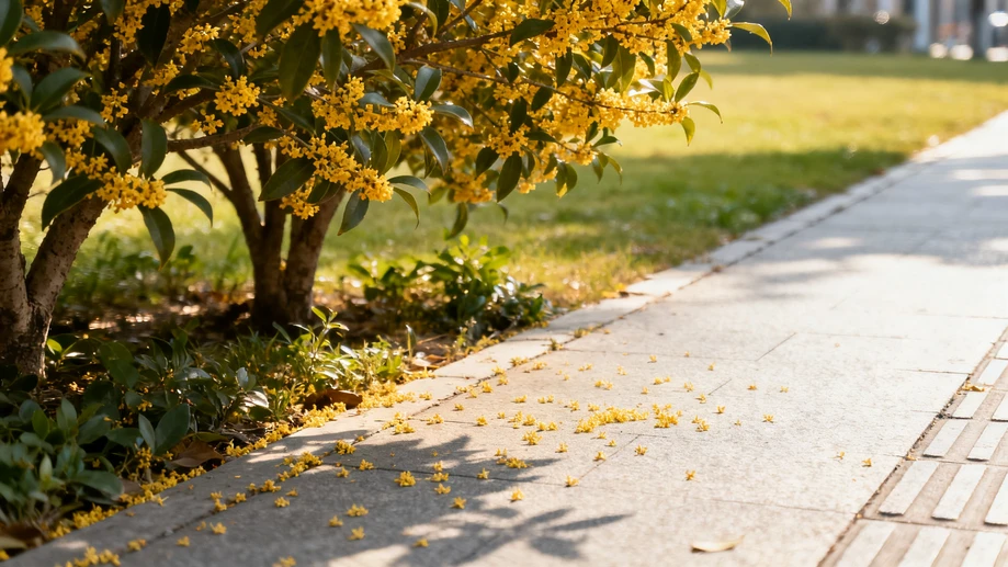 Have You Ever Noticed Osmanthus Fragrance Fades Immediately After A Sudden Warm Spell In Late Autumn