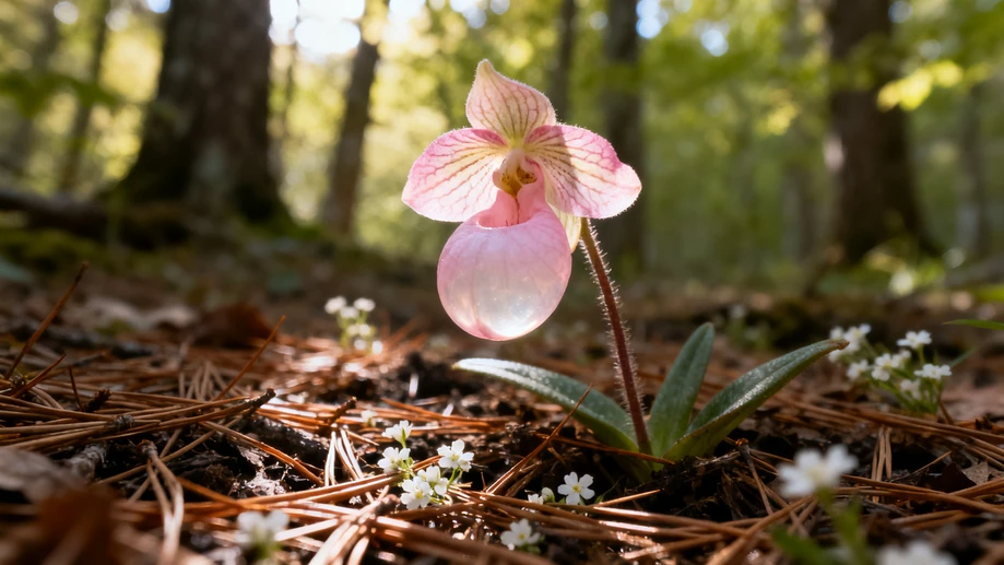 Have You Ever Noticed That Lady’s Slipper Orchids Grow Tiny Deceptive Pockets Right On Their Bright Petals?